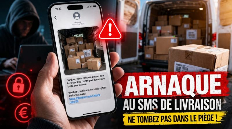 Arnaque SMS Mondial Relay