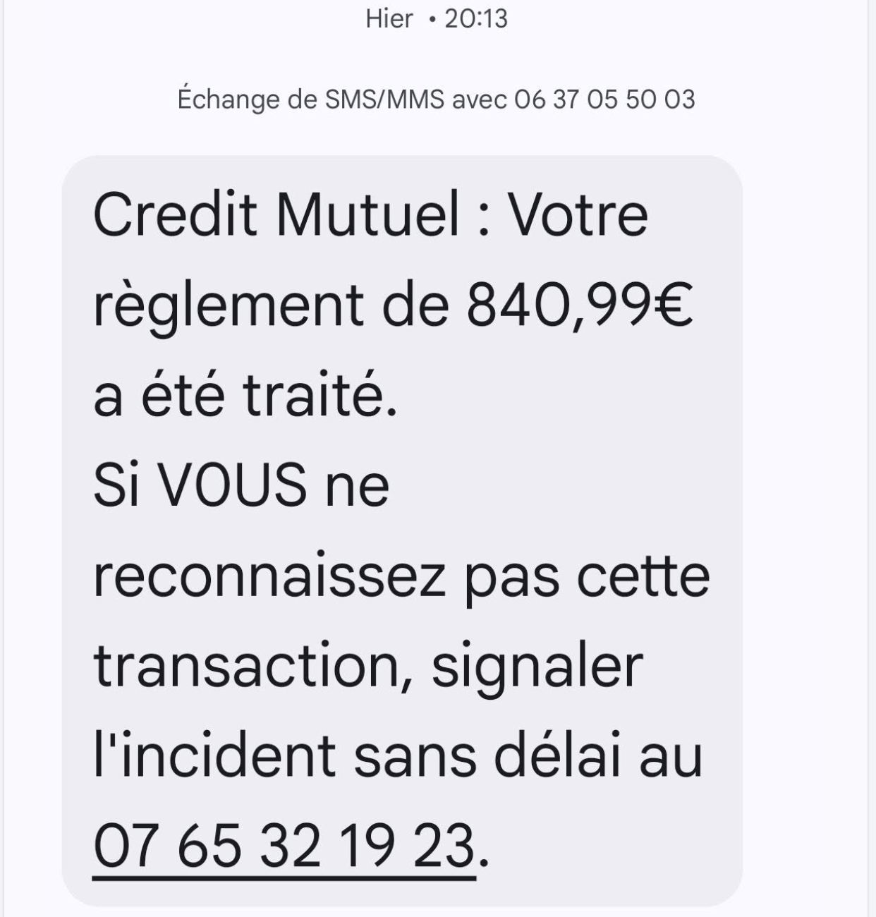 Encore une arnaque ??